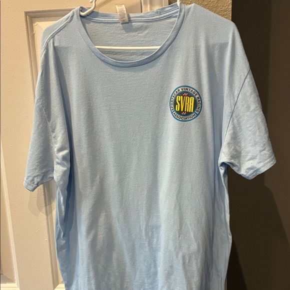 Sports car vintage racing association Racing Legends Graphic T-Shirt- Light Blue - Picture 2 of 5